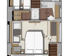 Jeanneau Prestige 520 Flybridge - 3 + 1 cab. te huur van particulier of professional in Split
