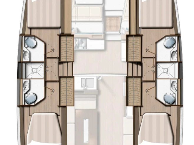 Verhuur Catamaran in Rogoznica - Bali Bali 4.2