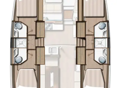 Verhuur Catamaran in Rogoznica - Bali Bali 4.2