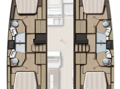 Verhuur Catamaran in Rogoznica - Bali Bali 4.4