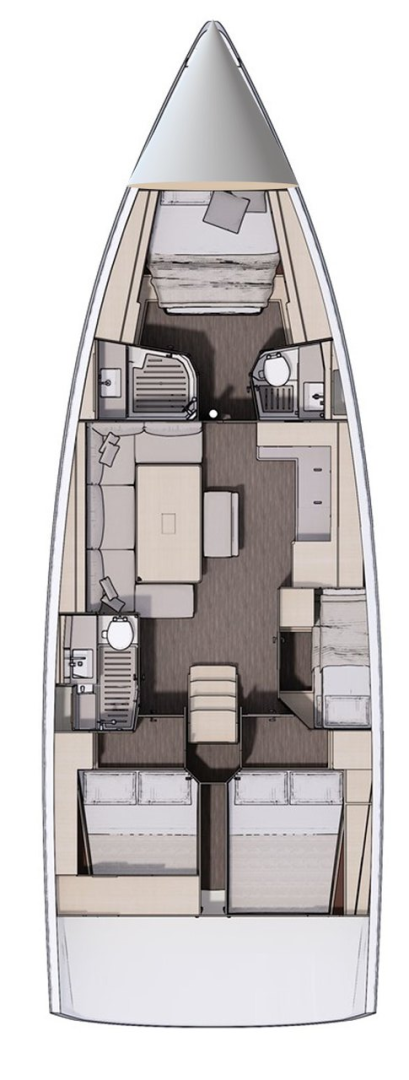 Verhuur Zeilboot Dufour met vaarbewijs