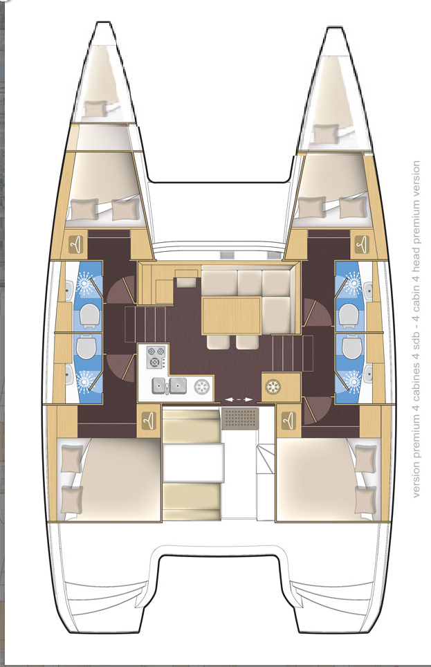 Catamaran te huur in Biograd na Moru voor de beste prijs