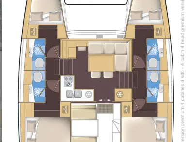 Catamaran te huur in Biograd na Moru voor de beste prijs