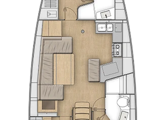 Huur een Bénéteau Oceanis 40.1 in Split