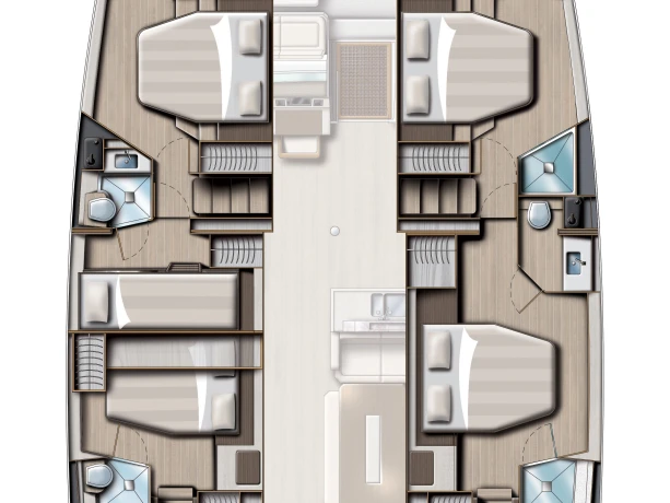 Bootverhuur Bali Bali 4.8 in Seget Donji via SamBoat