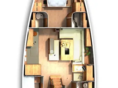 Bootverhuur Biograd na Moru goedkoop Hanse 505