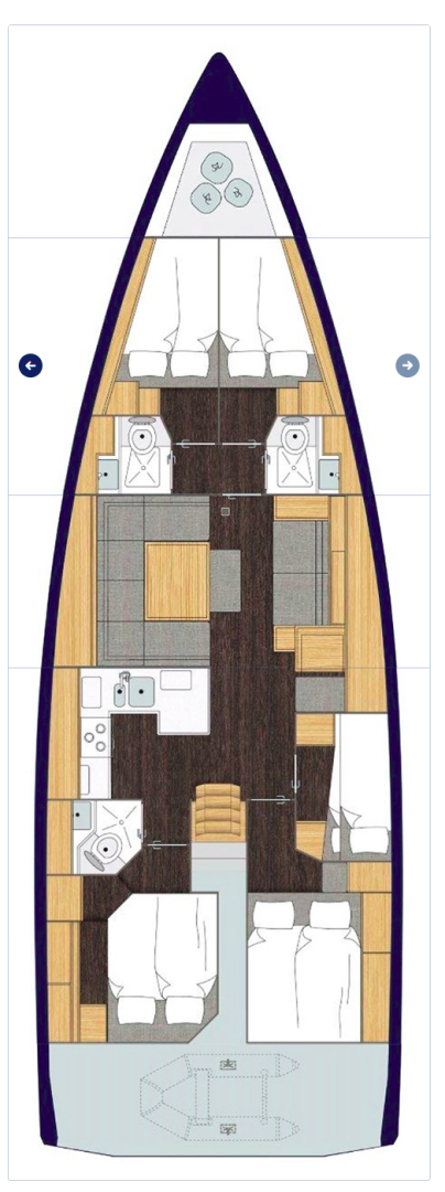 Huur Zeilboot met of zonder schipper Bavaria in Kaštela