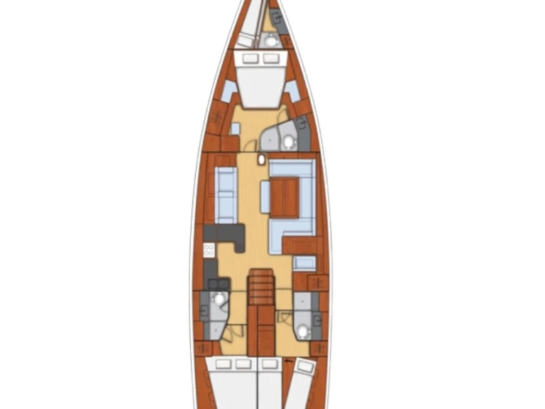 Jachthuur in Kaštela - Bénéteau Oceanis 60 via SamBoat