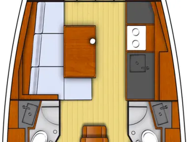 Verhuur Zeilboot Bénéteau met vaarbewijs