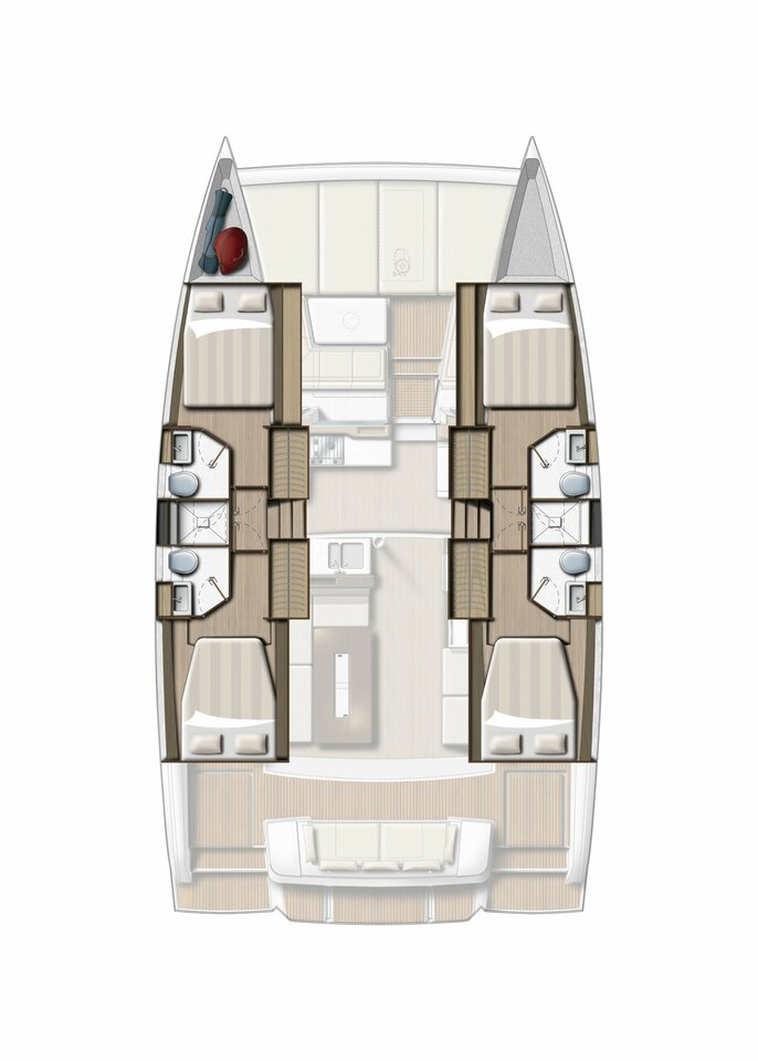 Verhuur Catamaran in Pirovac - Bali Bali 4.2