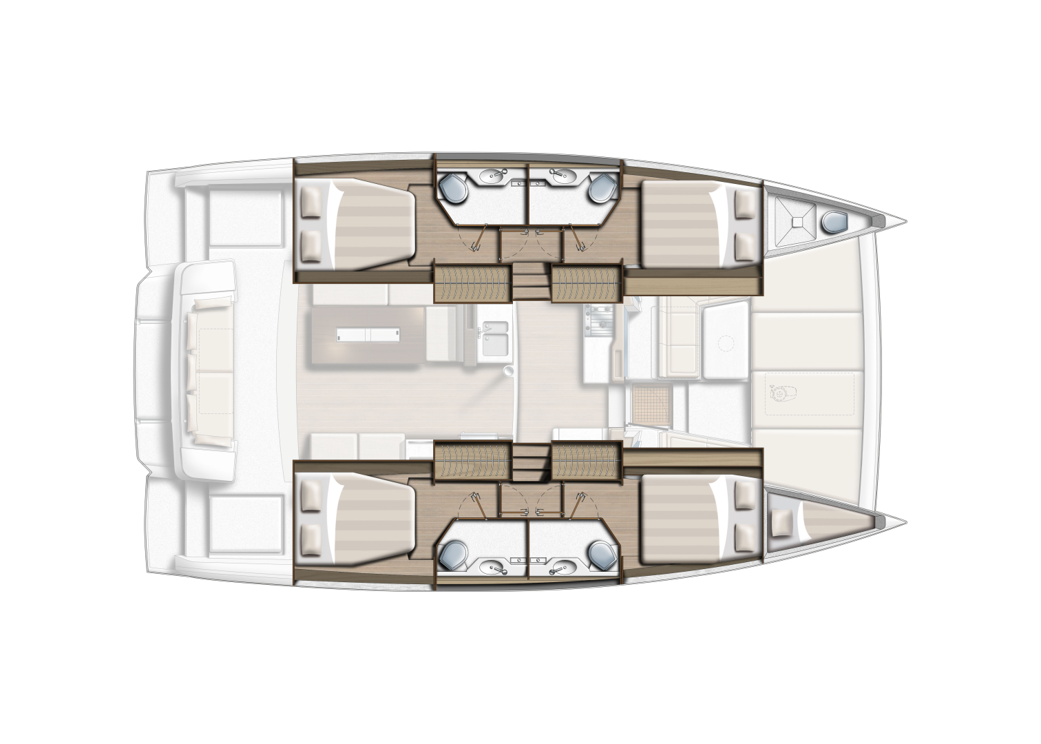 Verhuur Catamaran in Pirovac - Bali Bali 4.2