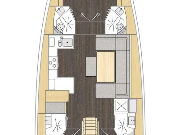Verhuur Zeilboot in Pula - Bavaria Bavaria C46
