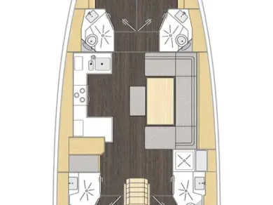 Verhuur Zeilboot in Pula - Bavaria Bavaria C46