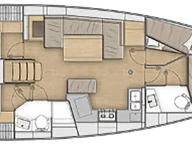 Huur een Bénéteau Oceanis 40.1 in Bormes-les-Mimosas