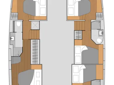 Huur Catamaran met of zonder schipper Fountaine Pajot in Néa Péramos