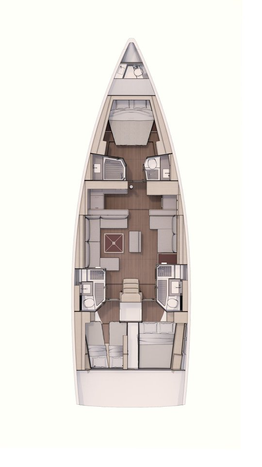 Verhuur Zeilboot Dufour met vaarbewijs