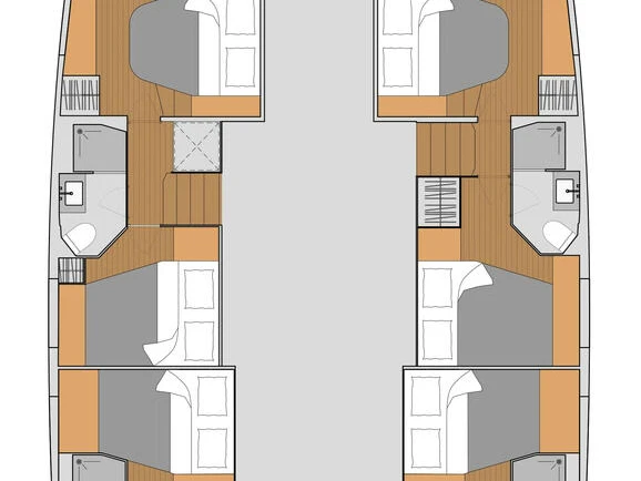 Verhuur Catamaran in Road Town - Fountaine Pajot Aura 51