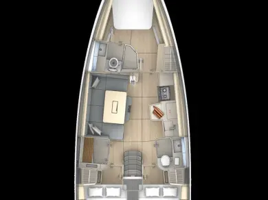 Dufour Dufour 430 te huur van particulier of professional in Frenchtown