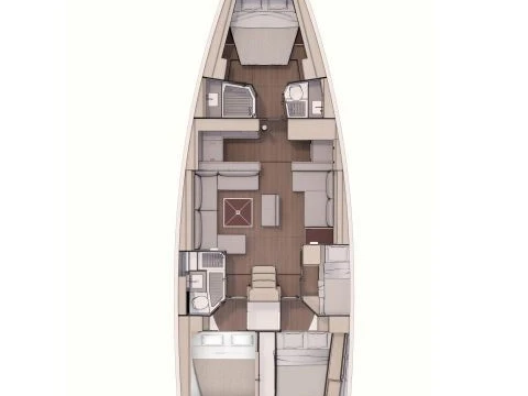 Verhuur Zeilboot in Road Town - Dufour Dufour 530