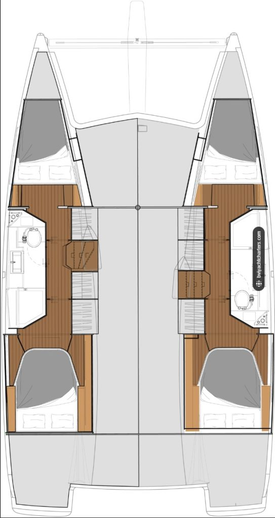 Huur een Fountaine Pajot Lucia 40 in Frenchtown
