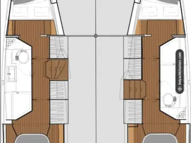 Huur een Fountaine Pajot Lucia 40 in Frenchtown