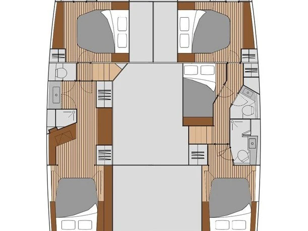 Verhuur Catamaran Fountaine Pajot met vaarbewijs