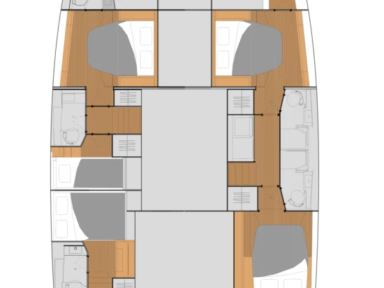 Huur Catamaran met of zonder schipper Fountaine Pajot in Frenchtown