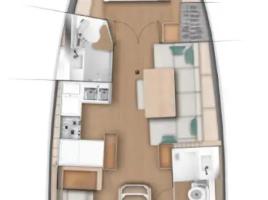 Verhuur Zeilboot Jeanneau met vaarbewijs