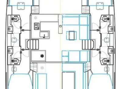 Verhuur Catamaran in Álimos - Nautitech Nautitech 46 Fly