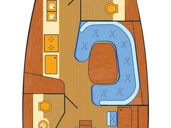 Bootsbau Rügen GmbH Vilm 41 cruiser te huur van particulier of professional in Barth