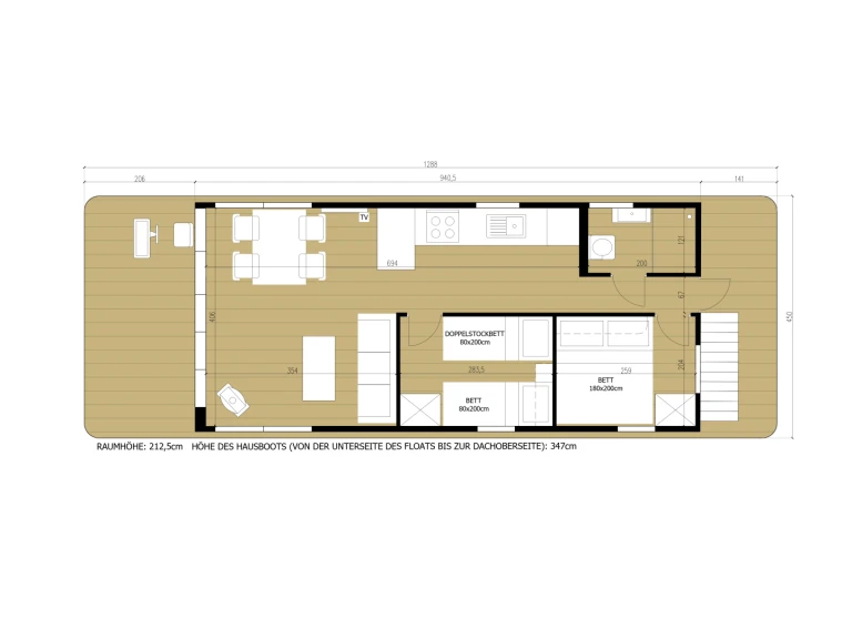 Huur Woonboot met of zonder schipper WOMA in Fürstenberg/Havel