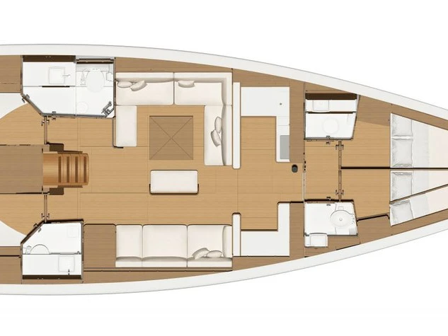 Huur Zeilboot met of zonder schipper Dufour in Gouviá