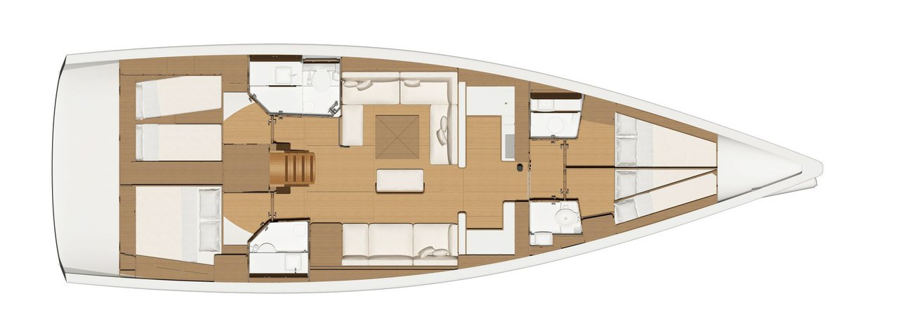 Huur Zeilboot met of zonder schipper Dufour in Gouviá