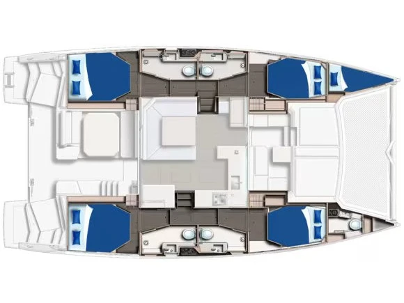 Bootverhuur Road Town goedkoop Leopard 45