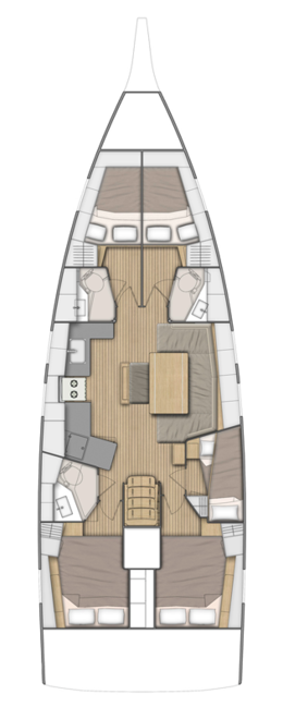 Verhuur Zeilboot in Álimos - Bénéteau Oceanis 46.1