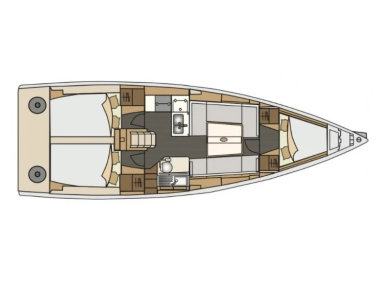 Verhuur Zeilboot in Biograd na Moru - Elan E4