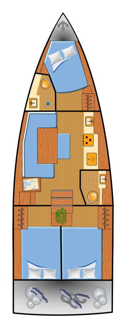 Bootverhuur Bénéteau Oceanis 37.1 in Biograd na Moru via SamBoat