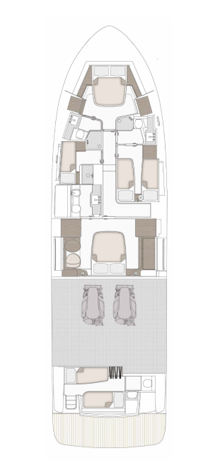 Jachthuur in Sukošan - Azimut Azimut Magellano 66 via SamBoat