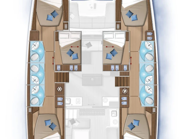 Lagoon Lagoon 50 te huur van particulier of professional in Álimos