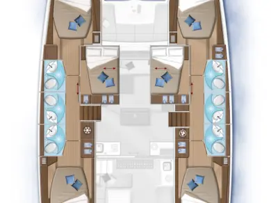 Lagoon Lagoon 50 te huur van particulier of professional in Álimos