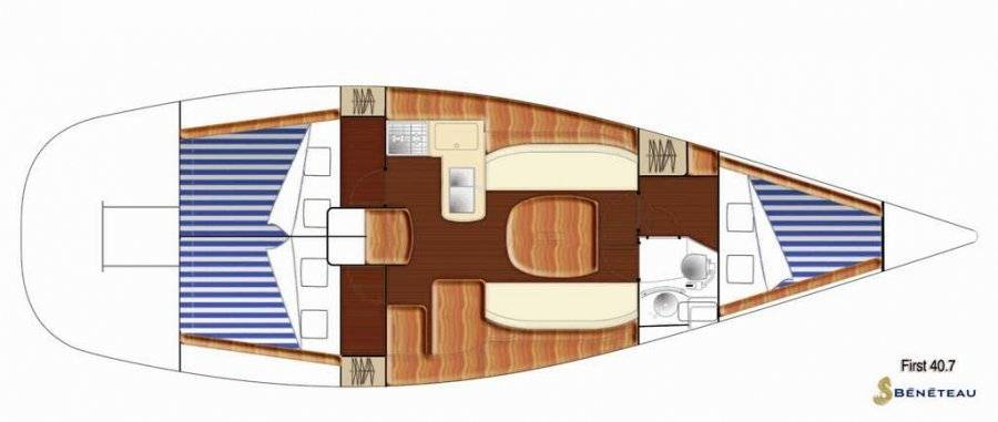 Bénéteau First 40.7 te huur van particulier of professional in Donostia / San Sebastián
