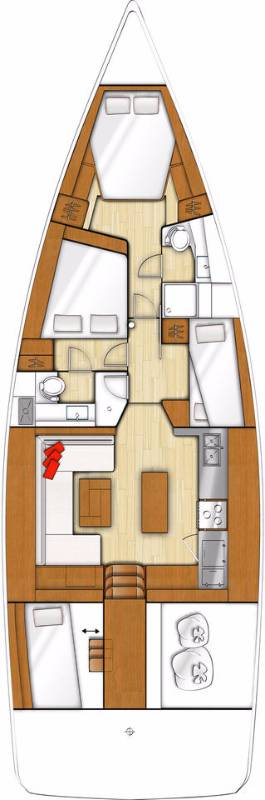 Bootverhuur Bénéteau Sense 50 in Jezera via SamBoat