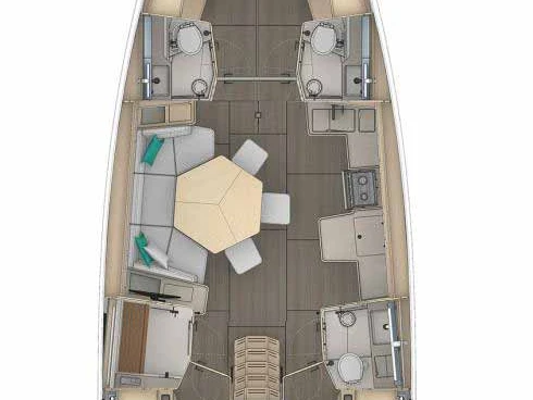 Bootverhuur Trogir goedkoop Dufour 44