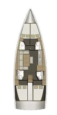 Dufour Dufour 460 Grand Large te huur van particulier of professional in Biograd na Moru