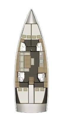 Dufour Dufour 460 Grand Large te huur van particulier of professional in Biograd na Moru