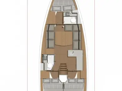 Verhuur Zeilboot in Biograd na Moru - Dufour Dufour 390 GL