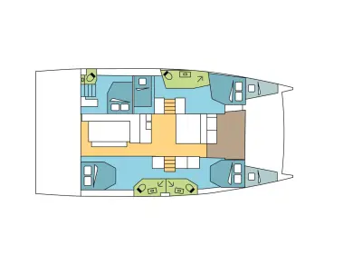 Huur een Bali Bali 4.6 in Šibenik