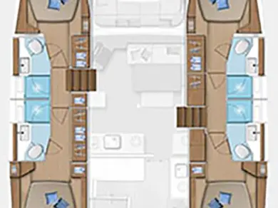 Verhuur Catamaran in Álimos - Lagoon Lagoon 46