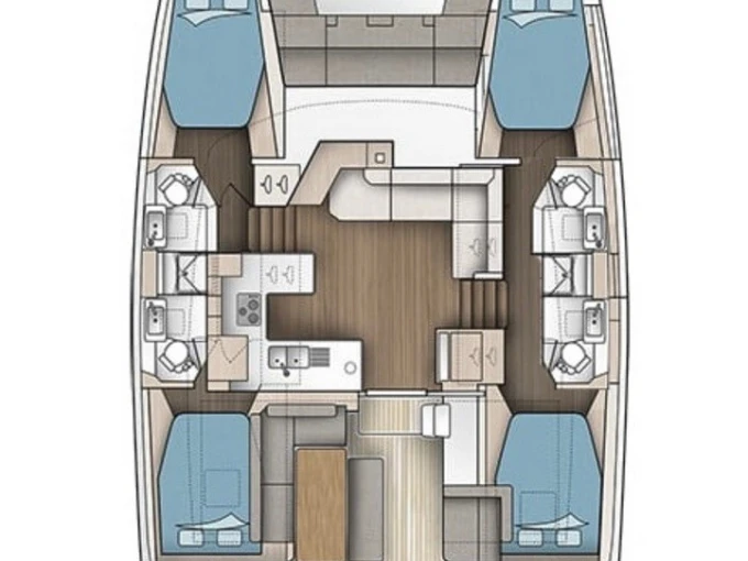 Jachthuur in Road Town - Fountaine Pajot Astrea 42 via SamBoat
