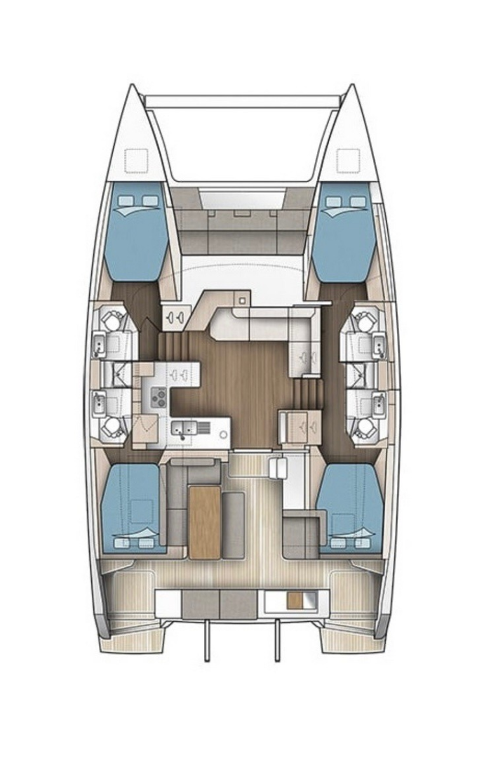 Jachthuur in Road Town - Fountaine Pajot Astrea 42 via SamBoat